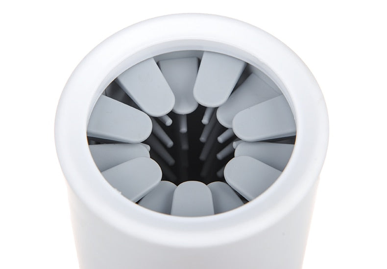 Portable Pet Paw Cleaner Cup - Silicone Comb